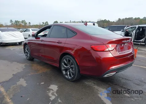 2015 Chrysler 200 S z USA, uszkodzony, nr VIN 1C3CCCBGXFN516835